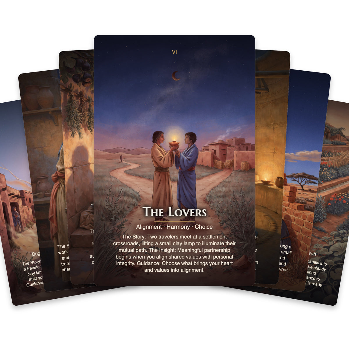 Ancient Witch Tarot — arrangement 2
