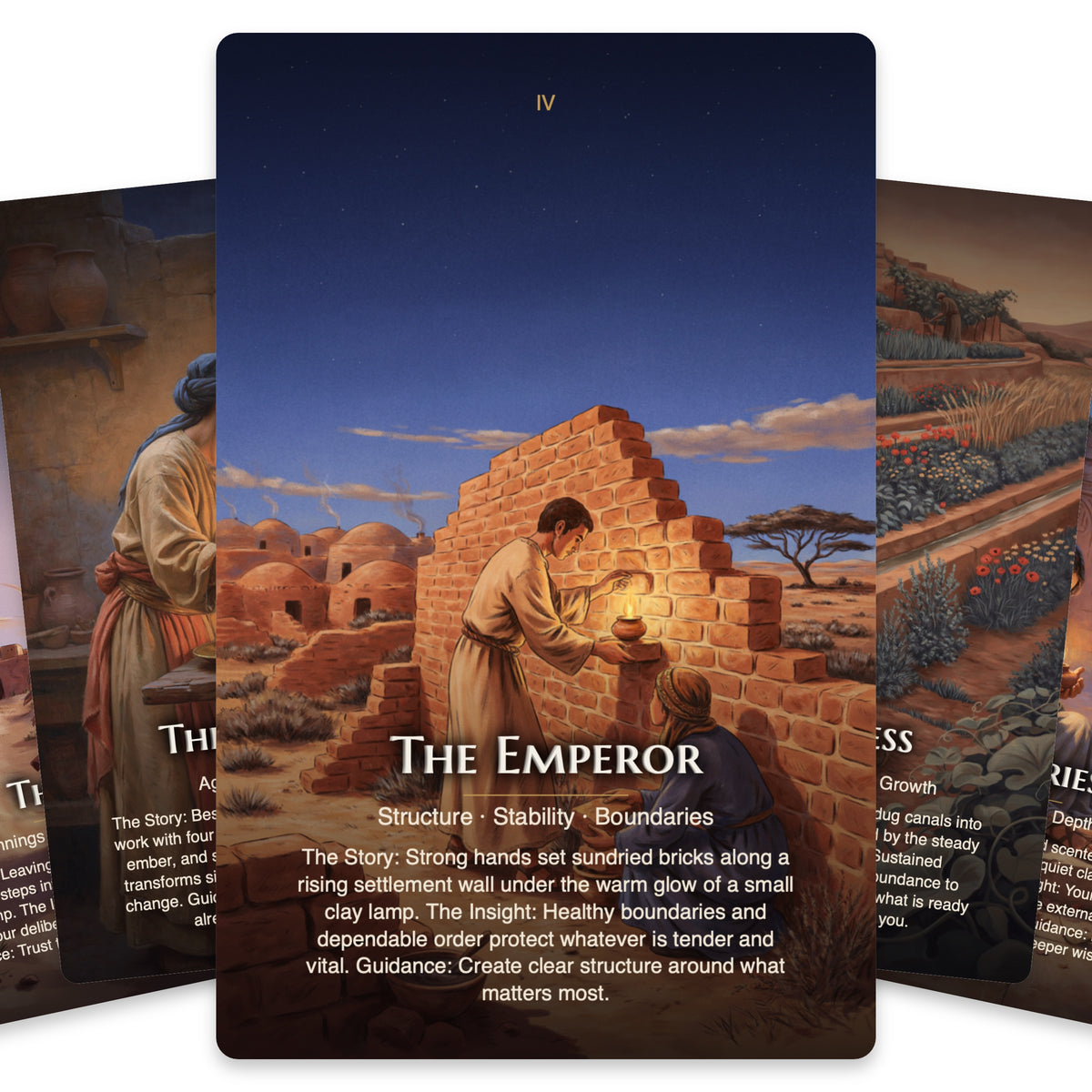 Ancient Witch Tarot — arrangement 3