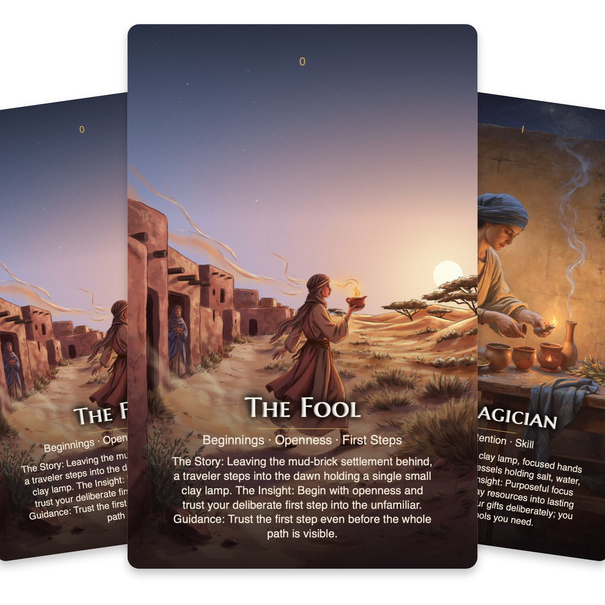 Ancient Witch Tarot — arrangement 5