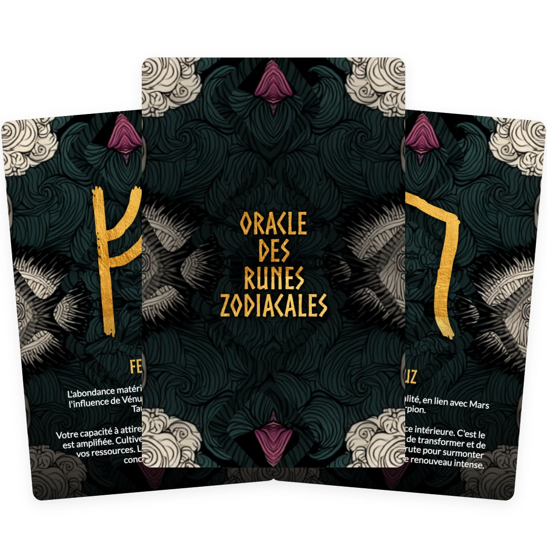 Oracle des Runes Zodiacales