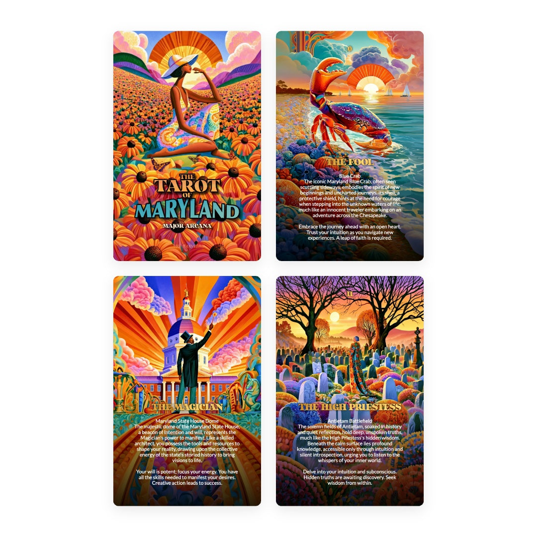 The Tarot of Maryland - The 22 Major Arcana