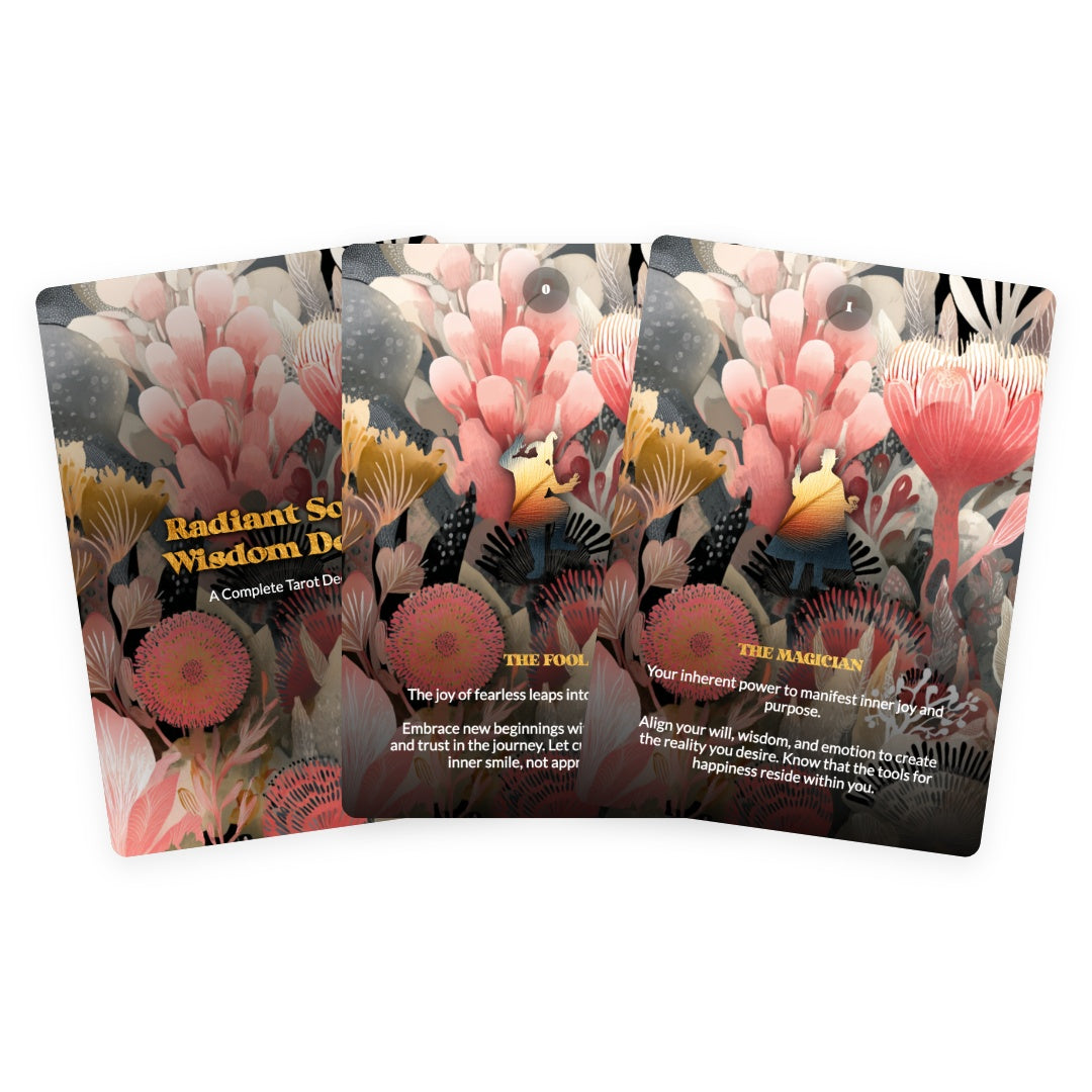 Radiant Soul Wisdom Deck - Tarot cards