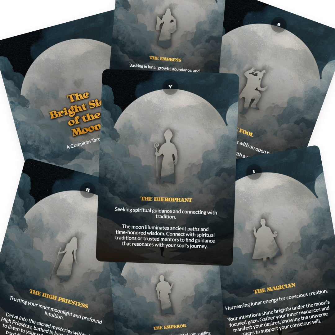 The Bright Side Of The Moon Tarot - 78 Cards