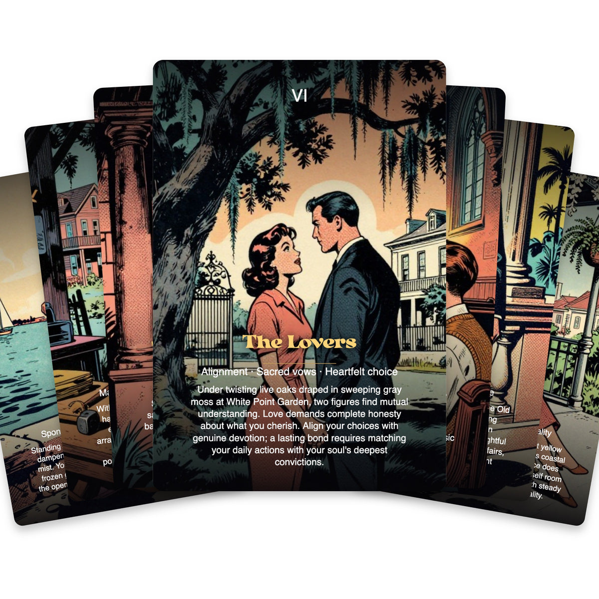 The Tarot of Charleston — arrangement 3