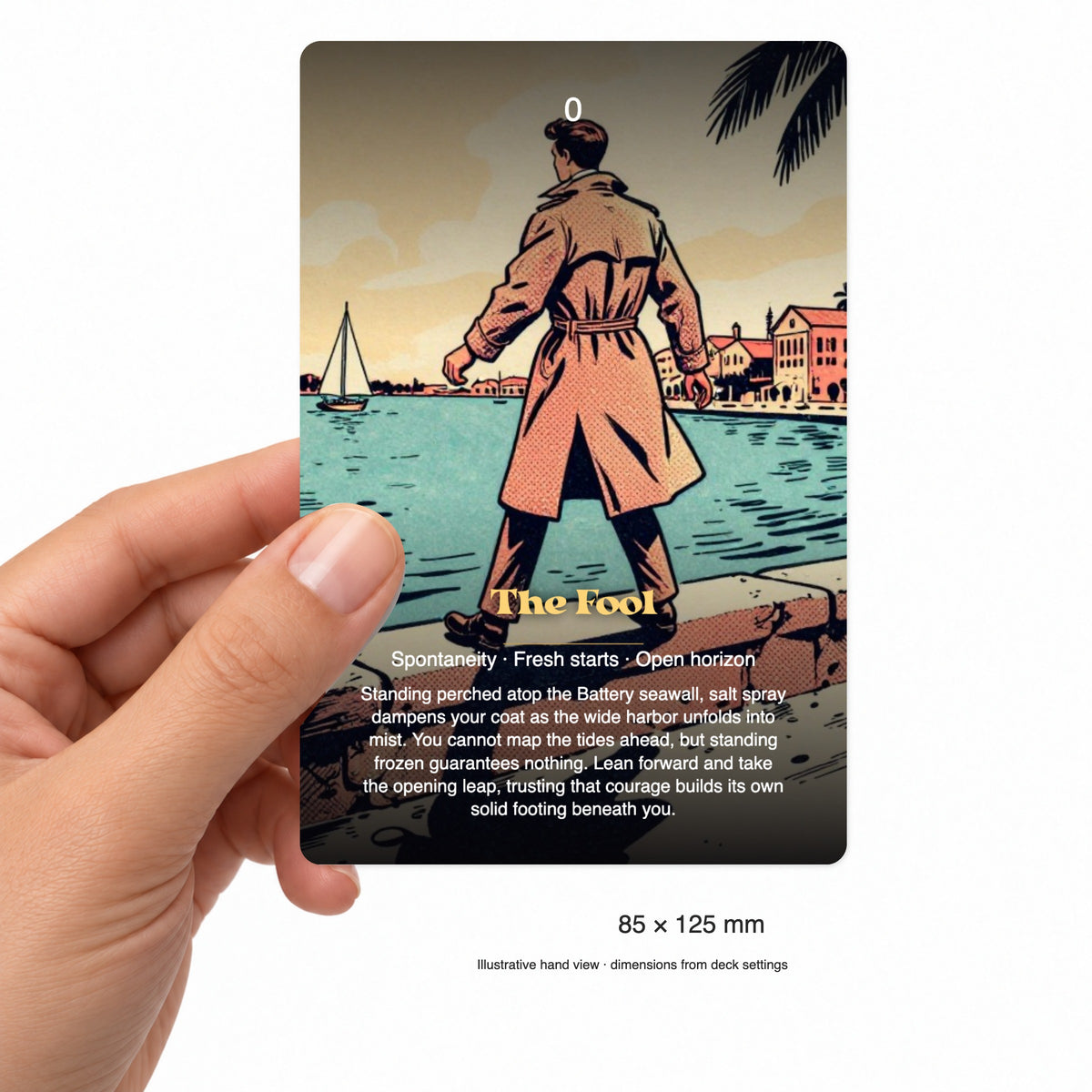 The Tarot of Charleston — arrangement 4