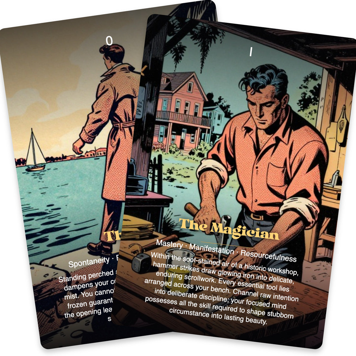 The Tarot of Charleston — arrangement 5