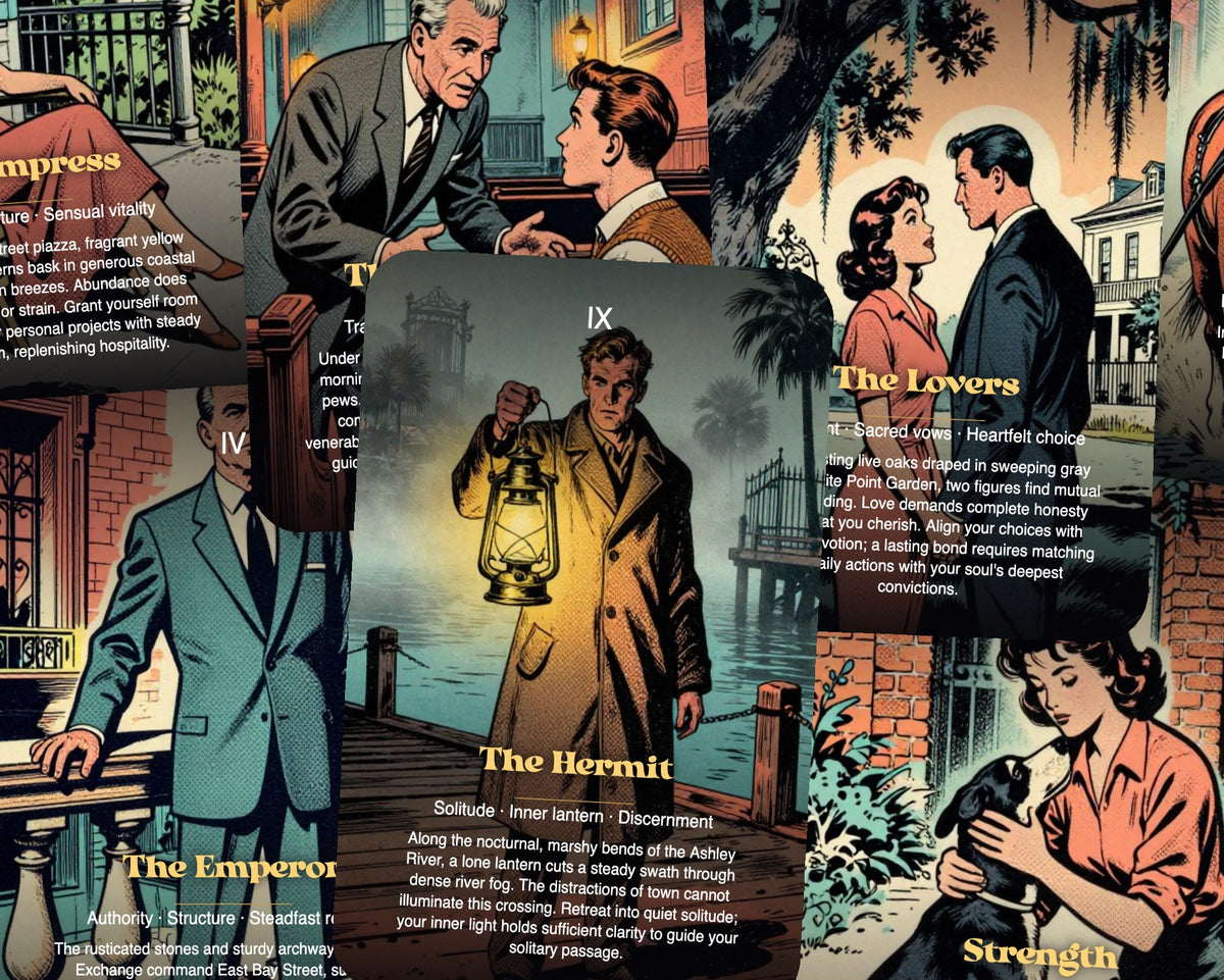 The Tarot of Charleston — arrangement 6