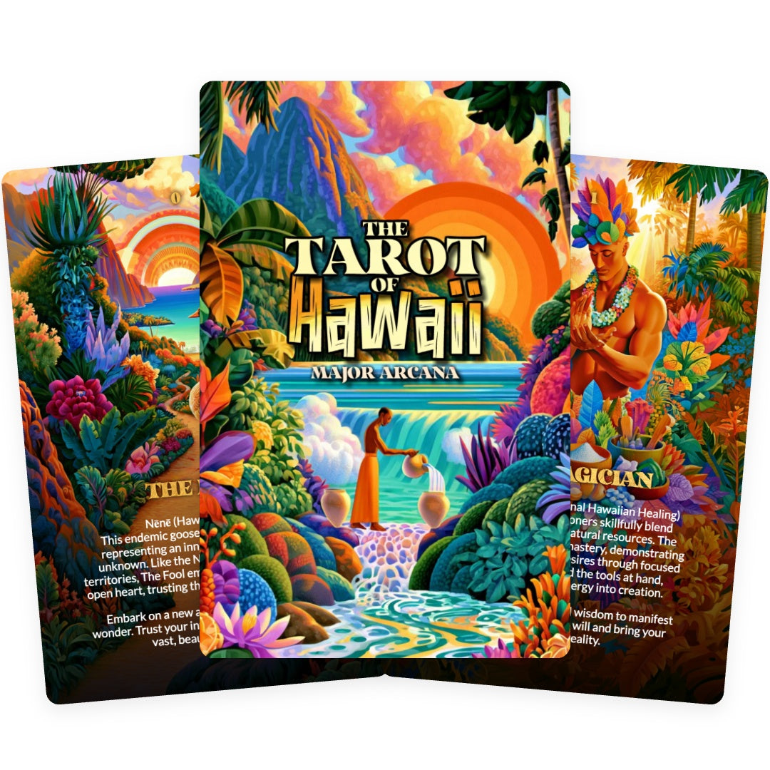 The Tarot of Hawaii - The 22 Major Arcana