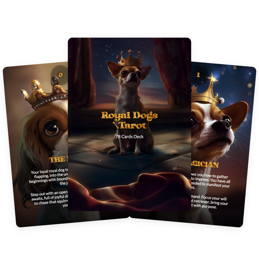 Royal Dogs Tarot - 78 Cards