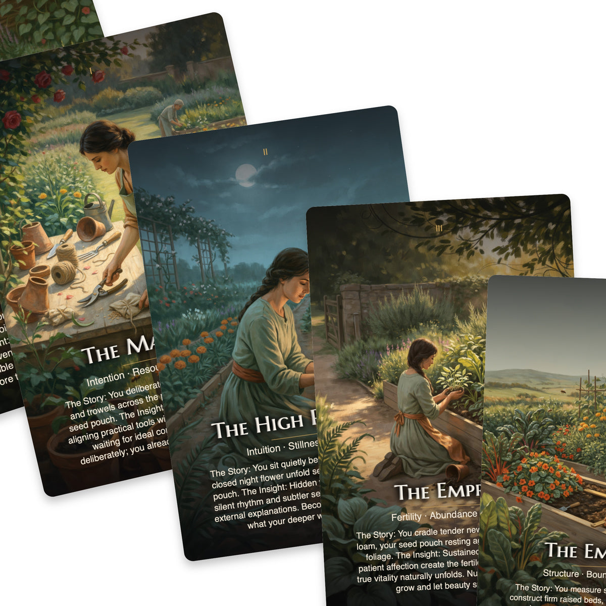 Green Witch Tarot — arrangement 8