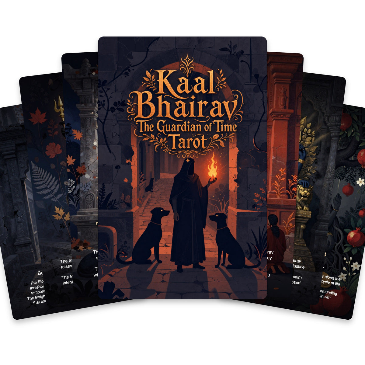 Kaal Bhairav The Guardian of Time Tarot — arrangement 2