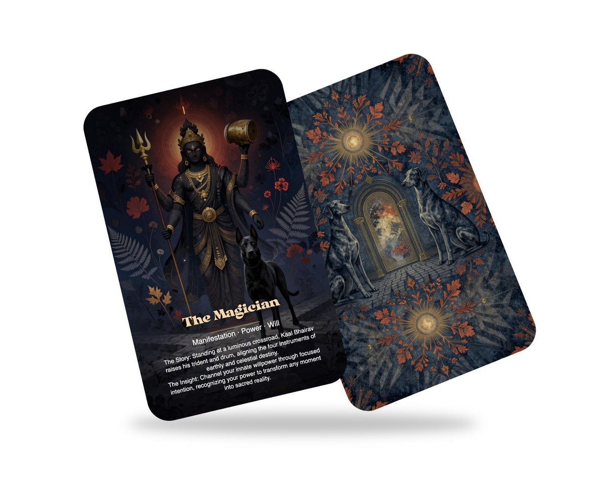 Kaal Bhairav The Guardian of Time Tarot — arrangement 8