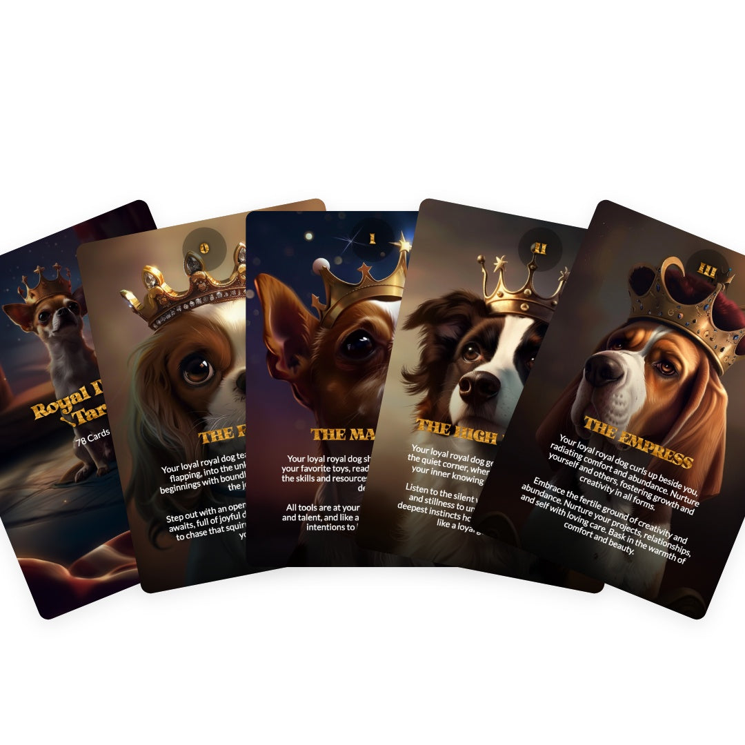 Royal Dogs Tarot - 78 Cards