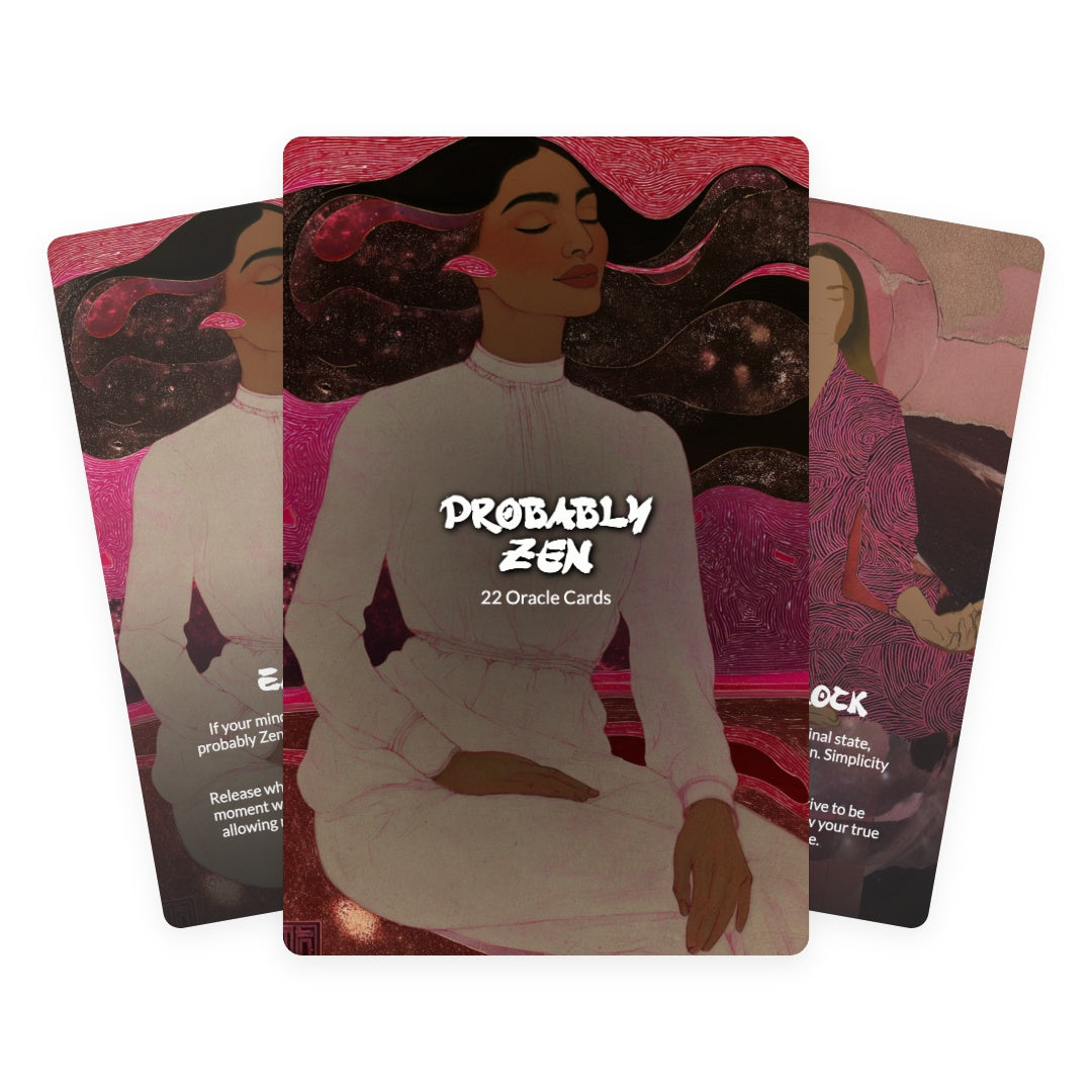 Probably Zen - 22  Oracle Cards - Contemplation Deck