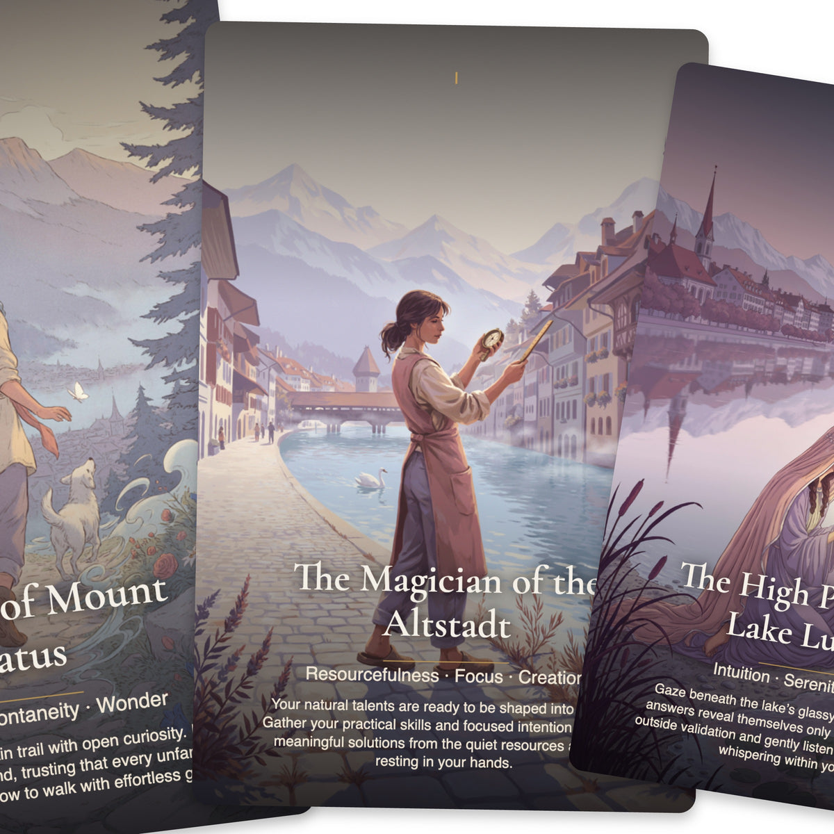 The Tarot of Lucerne — arrangement 4