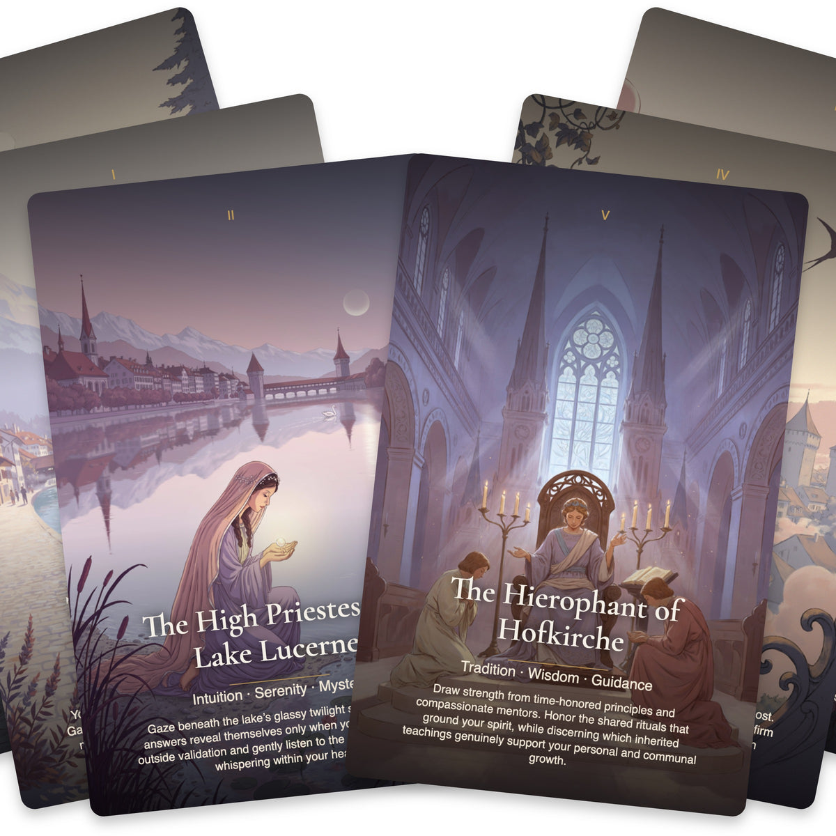 The Tarot of Lucerne — arrangement 6