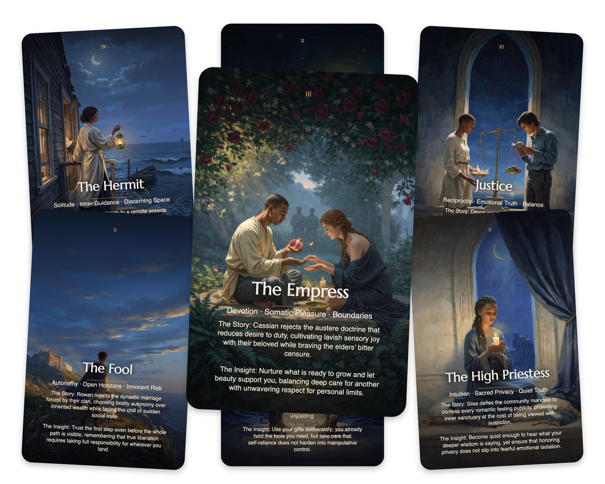 Rebel Lovers Tarot — arrangement 4