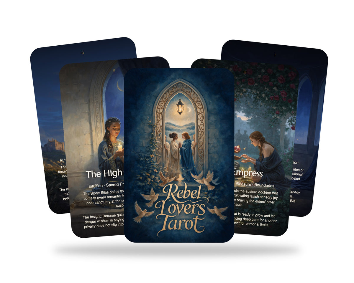Rebel Lovers Tarot — arrangement 5