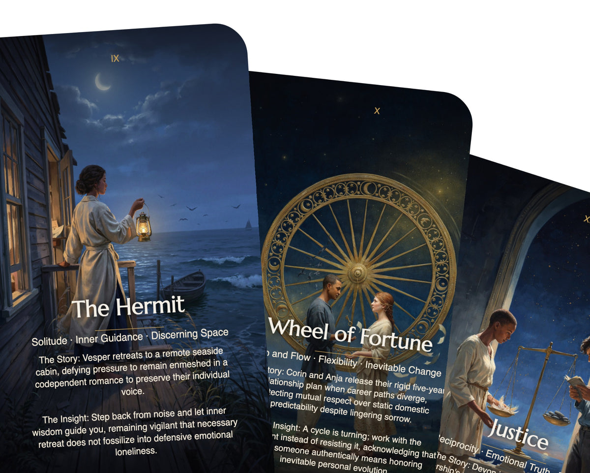 Rebel Lovers Tarot — arrangement 8