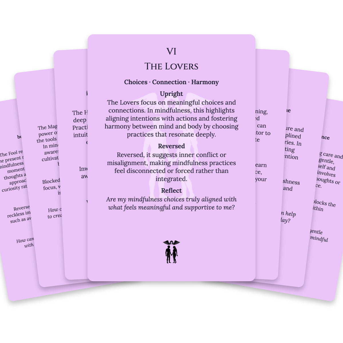 The Tarot of Mindfulness — For Beginners — arrangement 2
