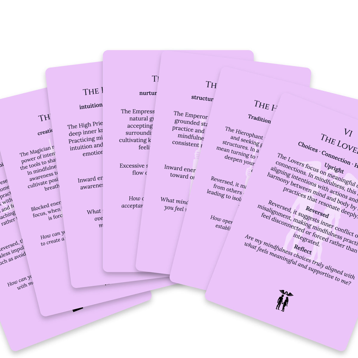 The Tarot of Mindfulness — For Beginners — arrangement 9