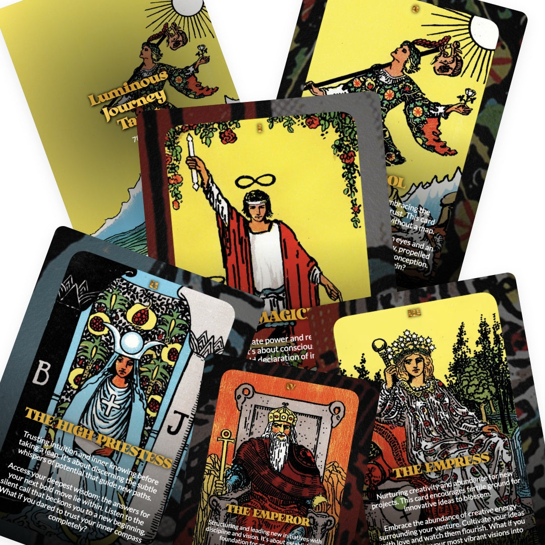 Luminous Journey Tarot - 78 cards