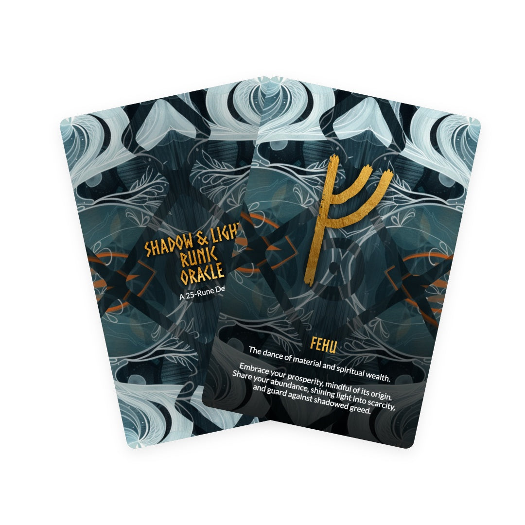 Shadow & Light Runic Oracle Deck