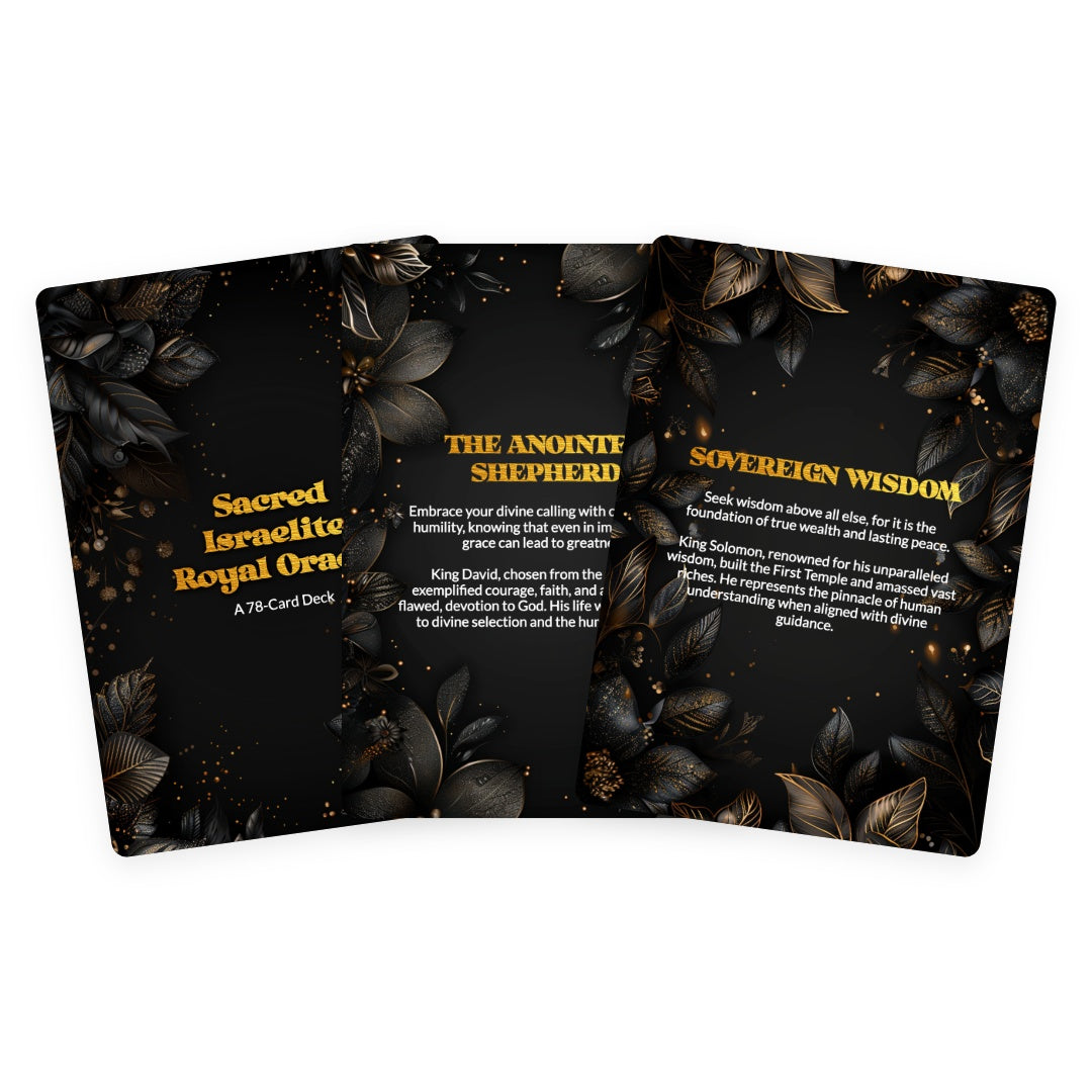 Sacred Israelite Royal Oracle - 78 cards