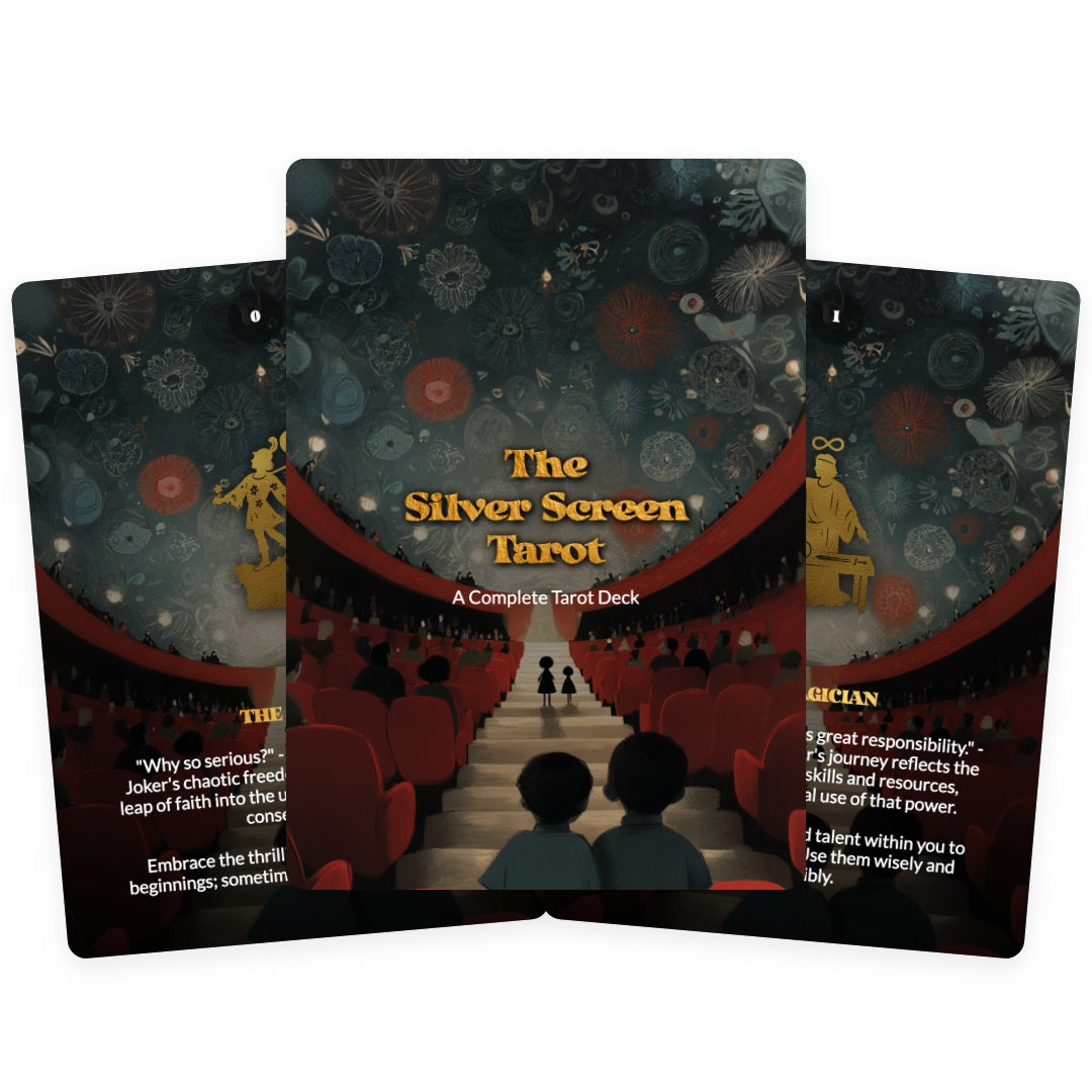 The Silver Screen Tarot  - 78 Cards