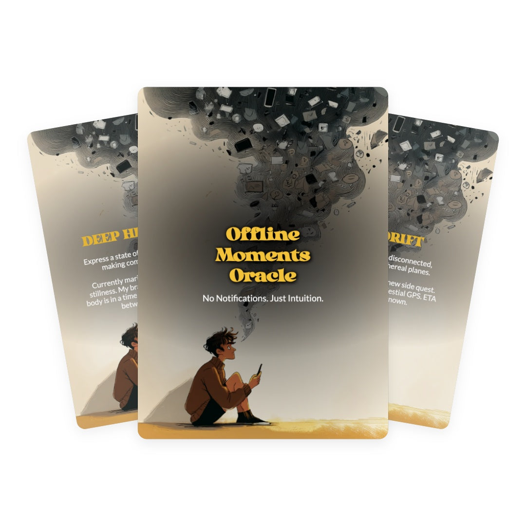 Offline Moments Oracle Deck