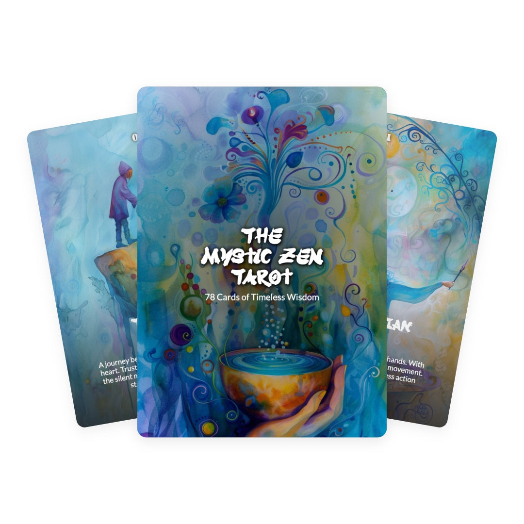 The mystic Zen Tarot - 78 Cards of Timeless wisdom