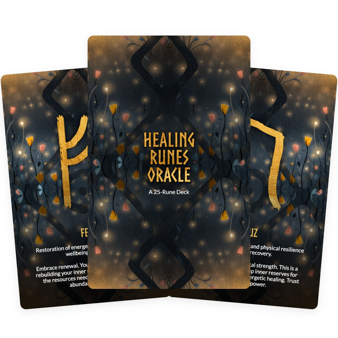 Star Rune Oracle Healing Runes Oracle Deck – Ibiza Tarot