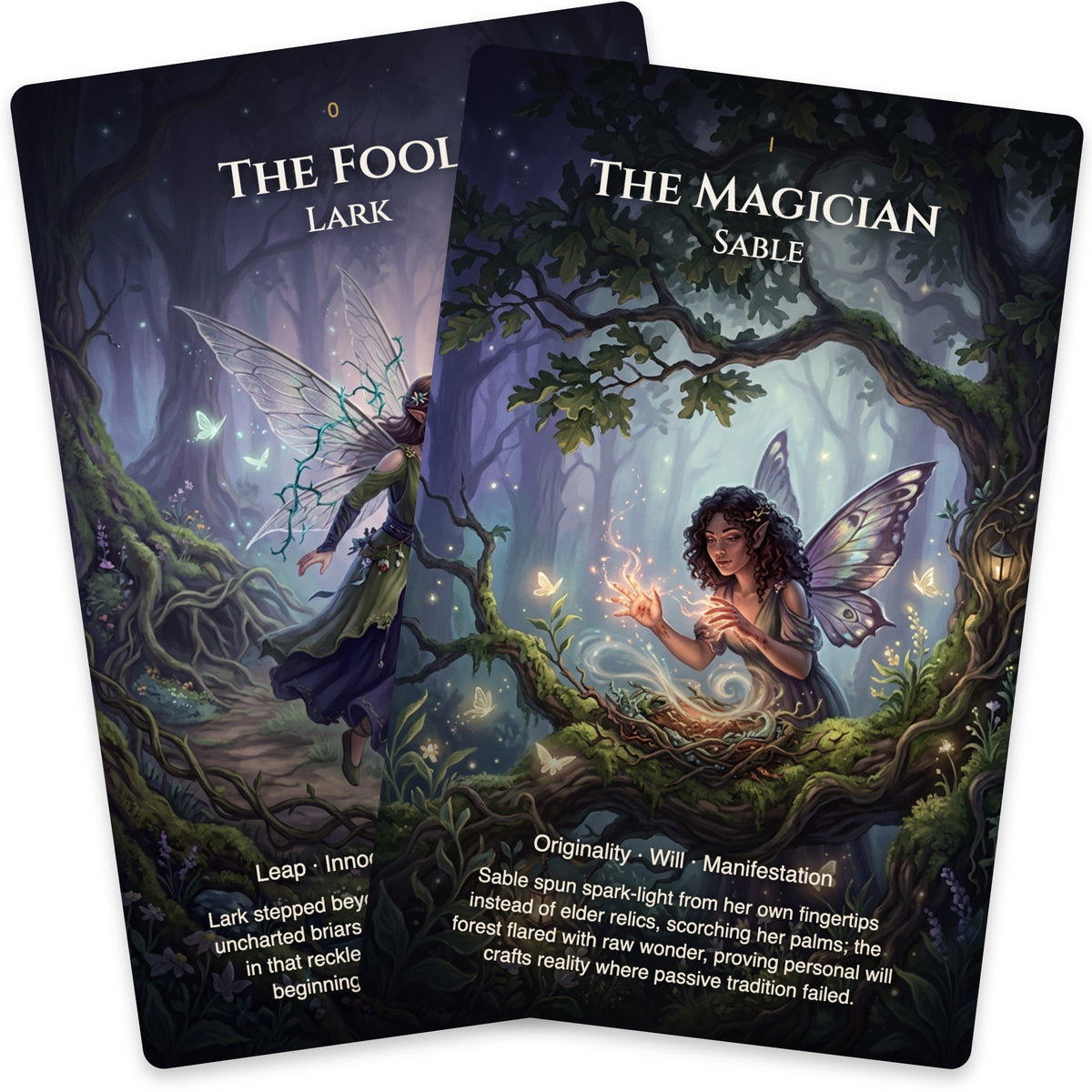 Rebel Fairies Tarot — arrangement 10