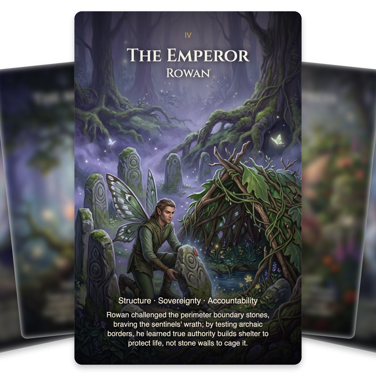 Rebel Fairies Tarot — arrangement 3