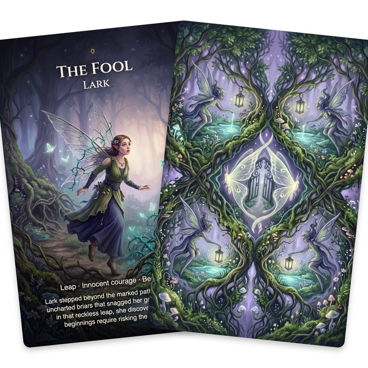 Rebel Fairies Tarot — arrangement 7