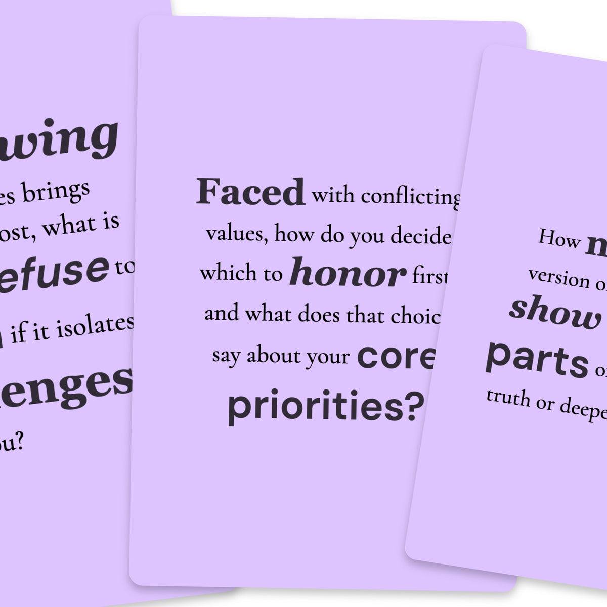 78 Questions for Your Higher Self Oracle — arrangement 4