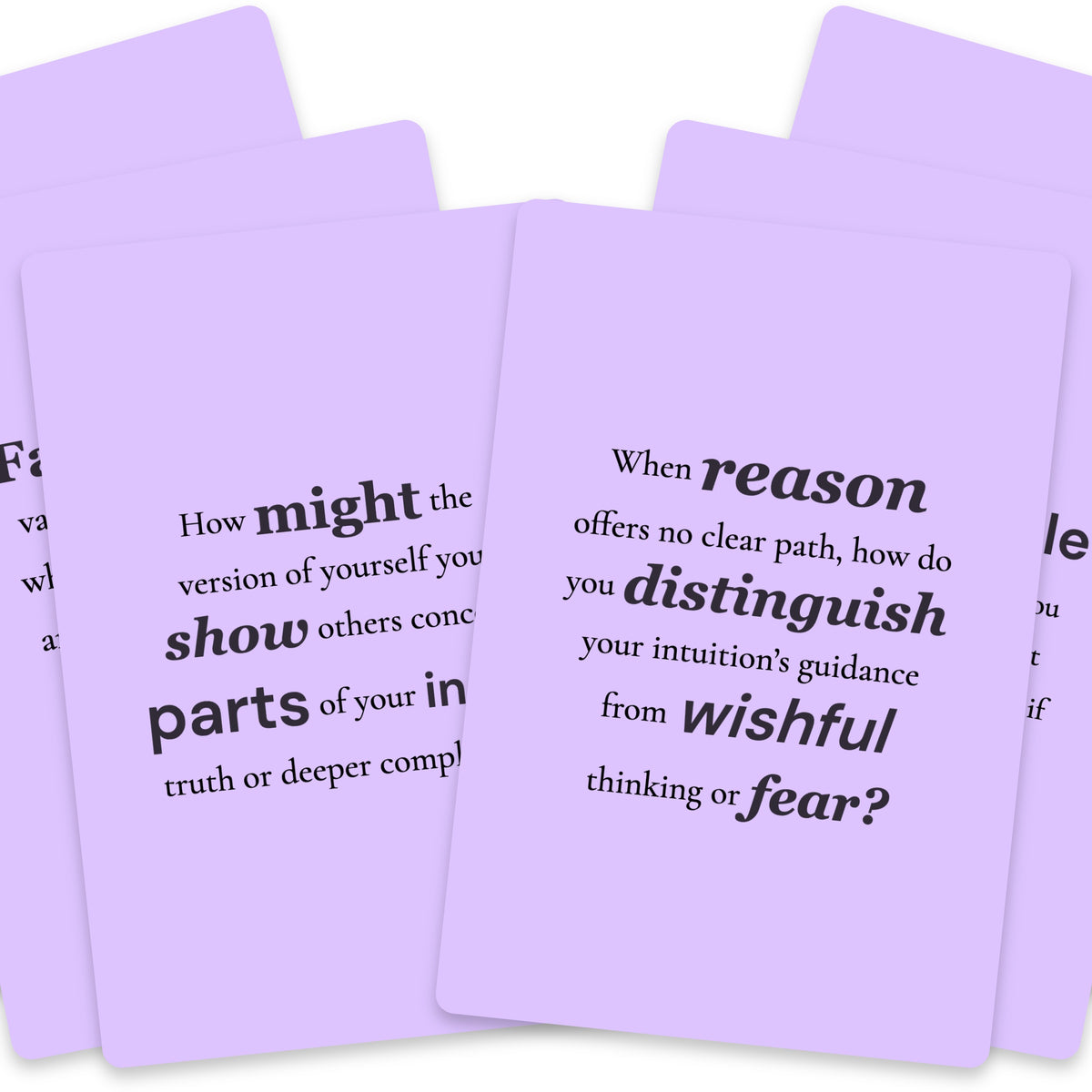 78 Questions for Your Higher Self Oracle — arrangement 6