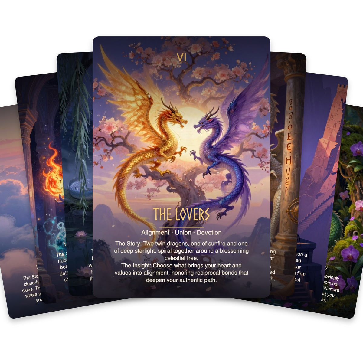 The Dragon Spirit Oracle — arrangement 3