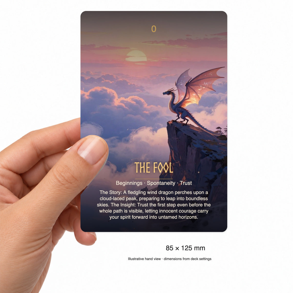 The Dragon Spirit Oracle — arrangement 5