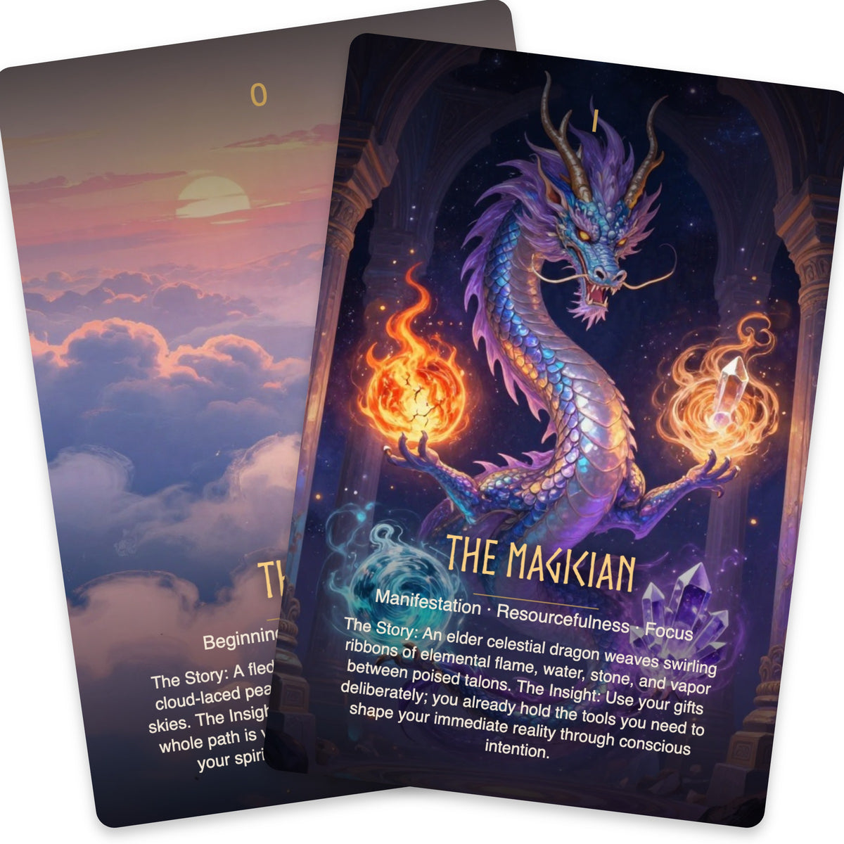 The Dragon Spirit Oracle — arrangement 6