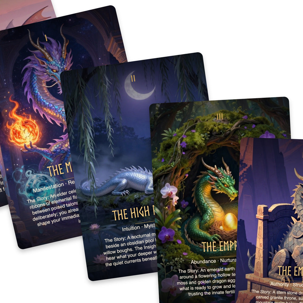 The Dragon Spirit Oracle — arrangement 8