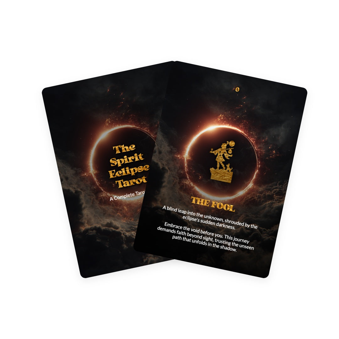 The Spirit Eclipse Tarot - 78 Cards