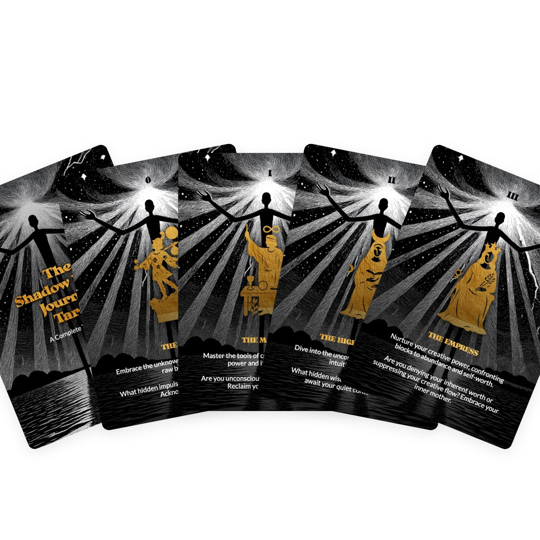 The Shadow Work Journey Tarot - 78 Cards
