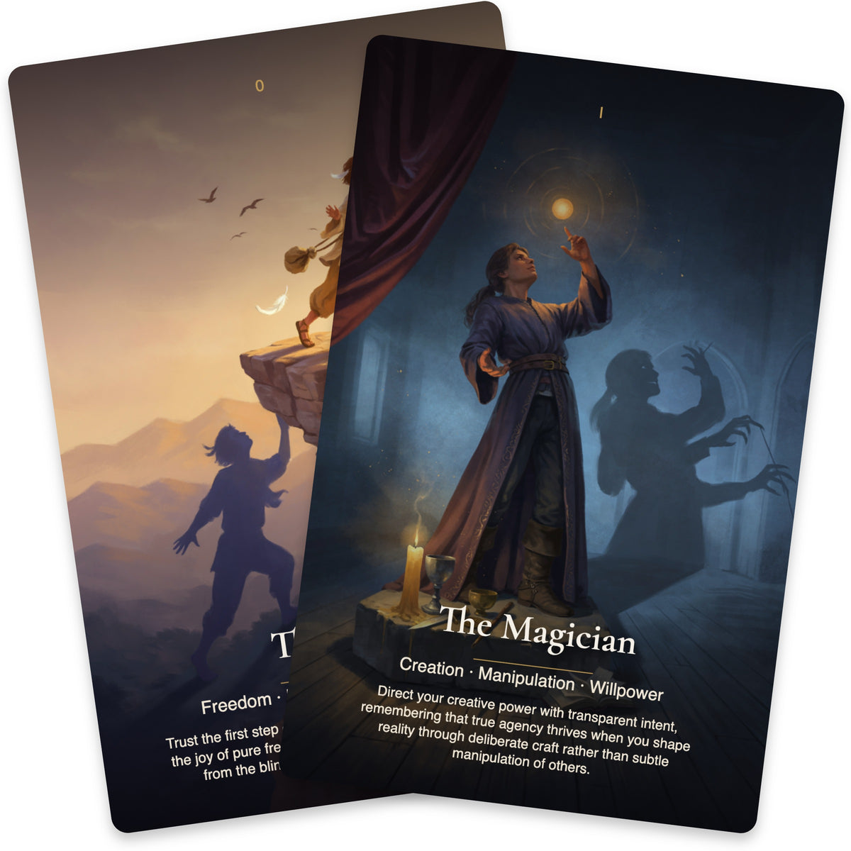 Shadow & Light Tarot — arrangement 10