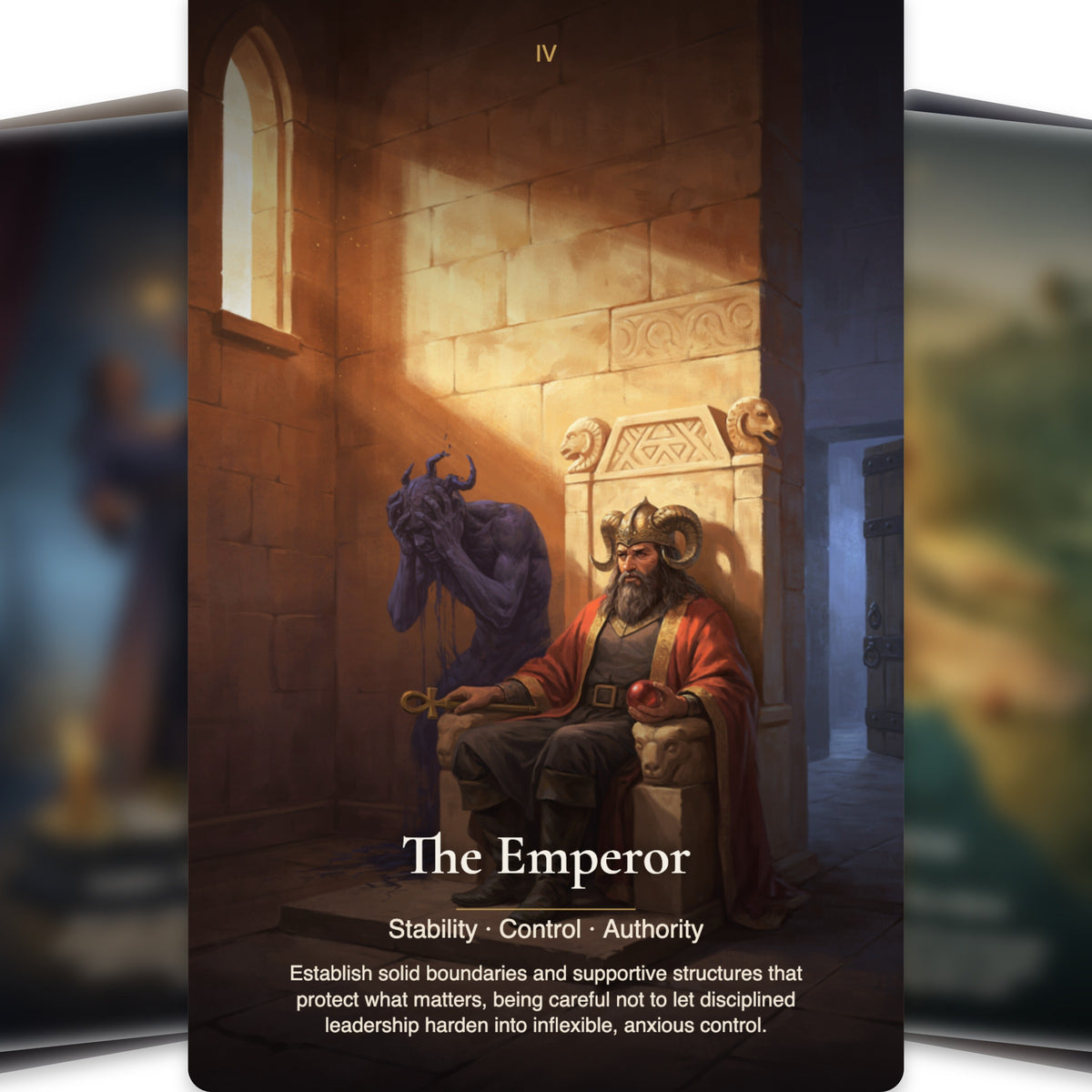 Shadow & Light Tarot — arrangement 11