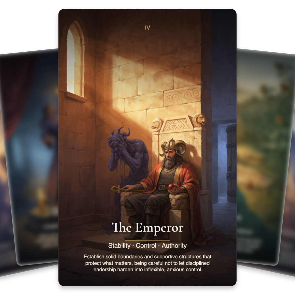 Shadow & Light Tarot — arrangement 3