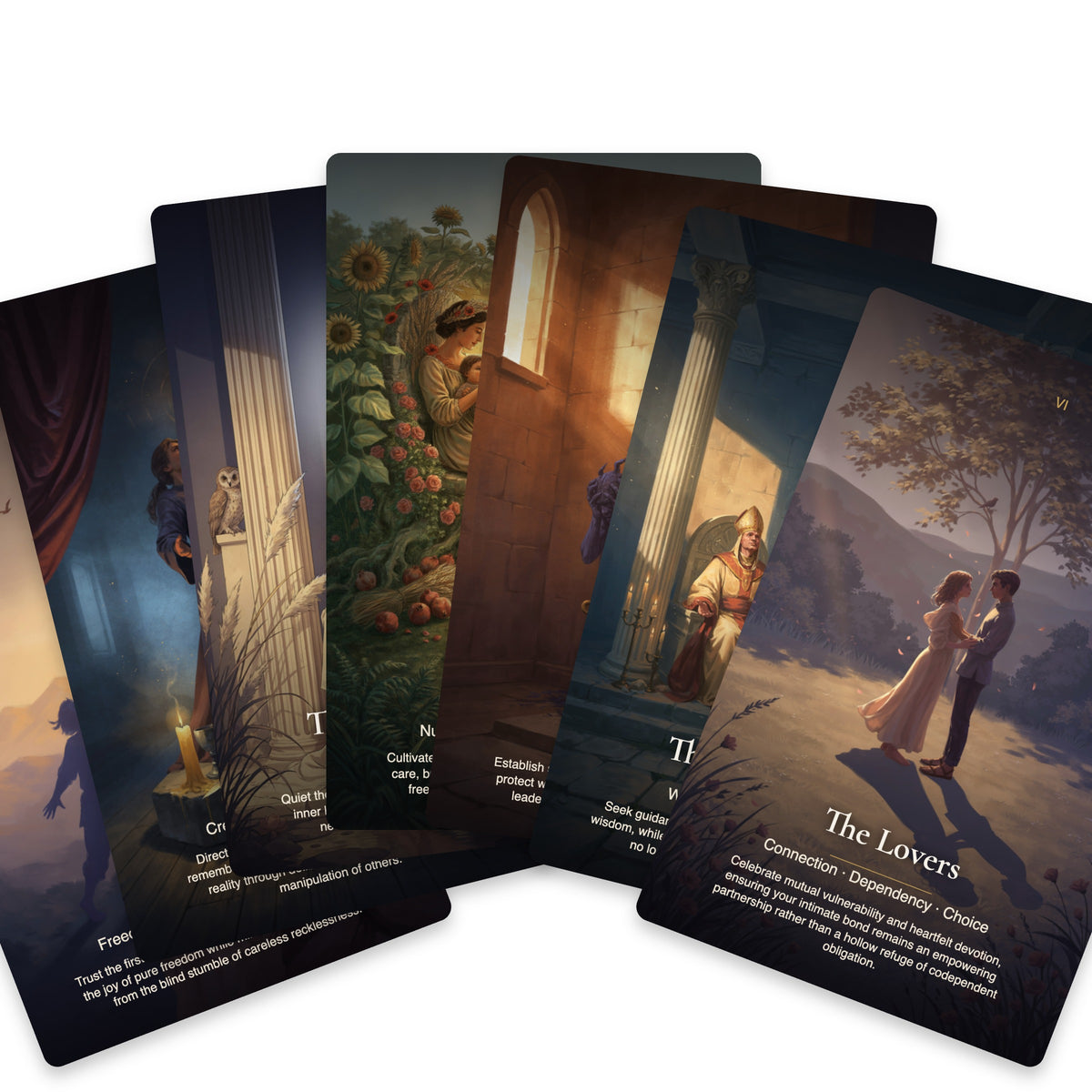 Shadow & Light Tarot — arrangement 9