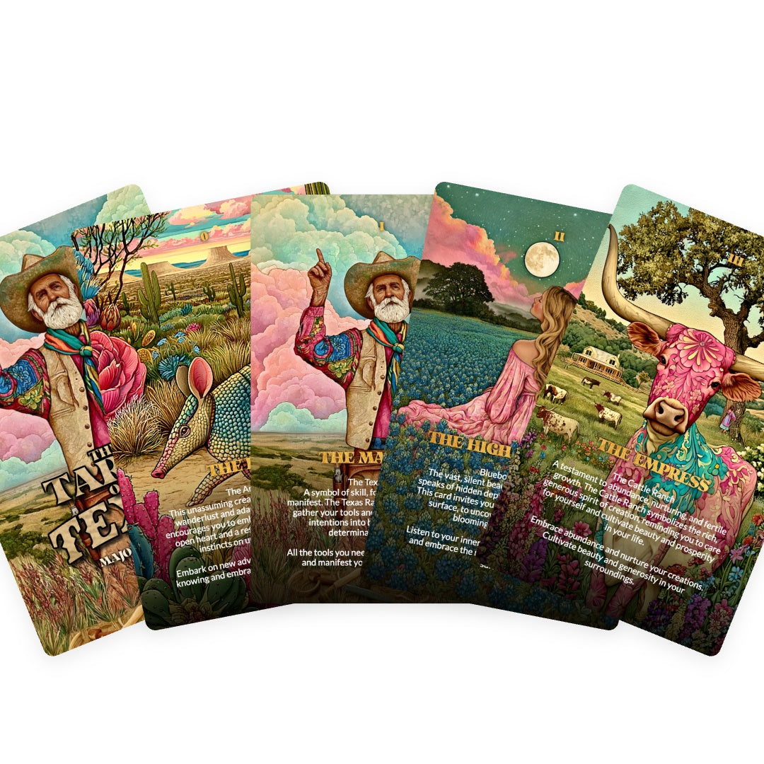 The Tarot of Texas - The 22 Major Arcana