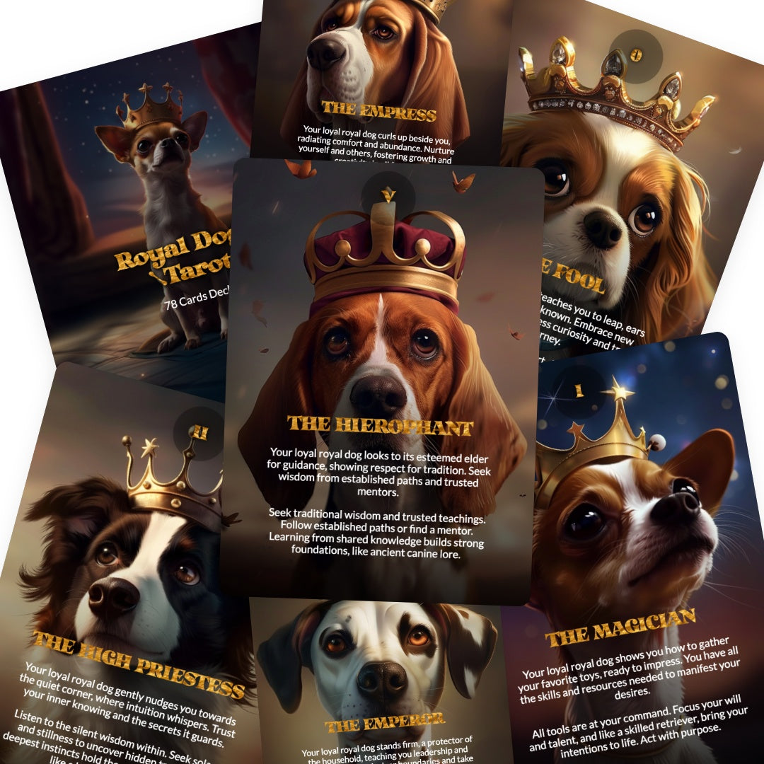 Royal Dogs Tarot - 78 Cards