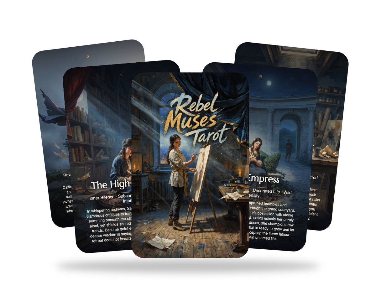 Rebel Muses Tarot — arrangement 5
